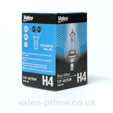 Valeo H4 Bulb Blue Effect P/N 32513 - 50 Pack
